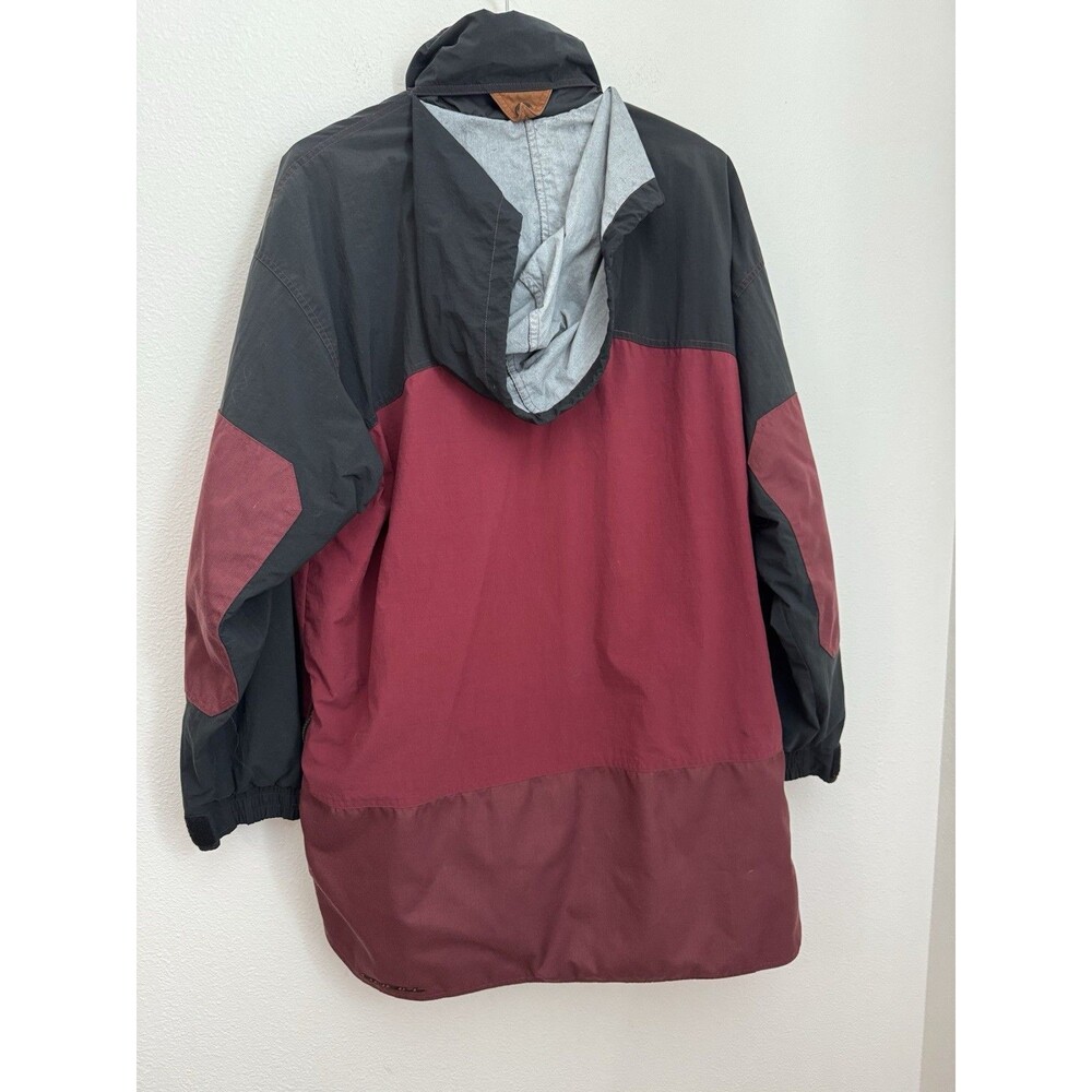 O'Neil Ski/Snowboard Jacket hooded Vintage 90s Lightweight Size XL Color block - Picture 4 of 11
